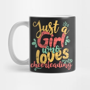 Just A Girl Who Loves Cheerleading Gift product Mug